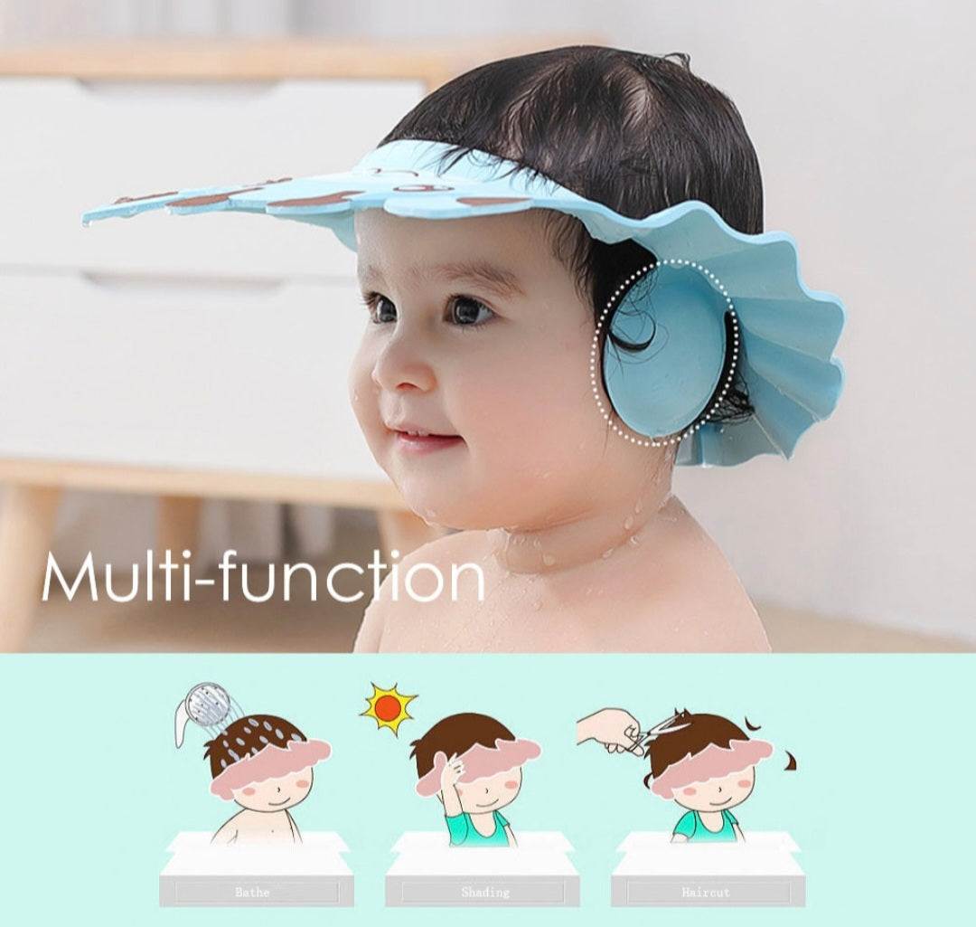 Baby adjustable Bath Cap