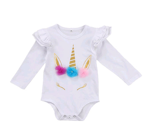 Unicorn Long Sleeve Bodysuit