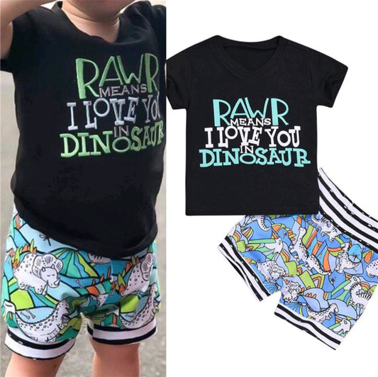 Dino T-Shirt & Shorts