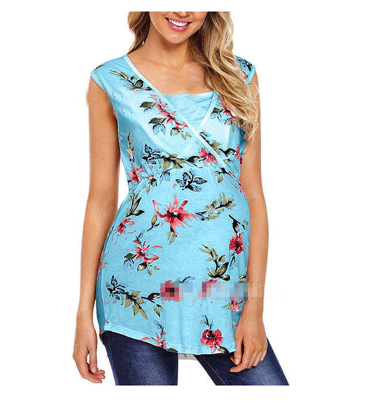 Floral Maternity Top