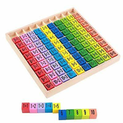 Wooden Numeric Block Set